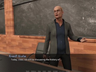 Fetish Locator Week 2 Part 1 (READ ALOUD w/ in game voices & sound)Lesbian_Maria sucks_dick in class
