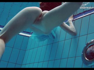 Piyavka_Chehova Big Tits Brunette Czech Underwater