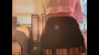 Tattooed Woman Bambiambita Has A Tease And Dance Hour With Anal Plug