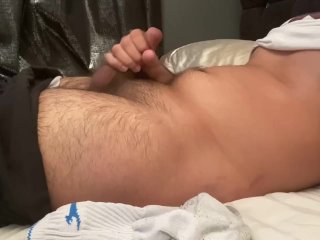 Cute Gay Teen Blows His Load On His Chest