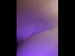 Horny BBW gets fucked and sucks in shady hotel room