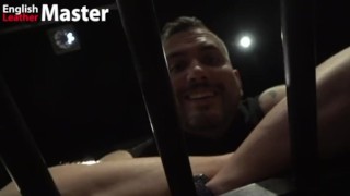 POV PREVIEW A Hot DILF Farts On A Caged Slave