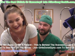 $Clov Kendra Hearts Gyno Exam By Doctor Tampa & Nurse Lenne Lux @ Girlsgonegynocom