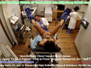 $CLOV Sexy Ebony Teen Jackie Banes Signs Up 4 Extensive Orgasm Research By DoctorTampa & Nurse_Rose