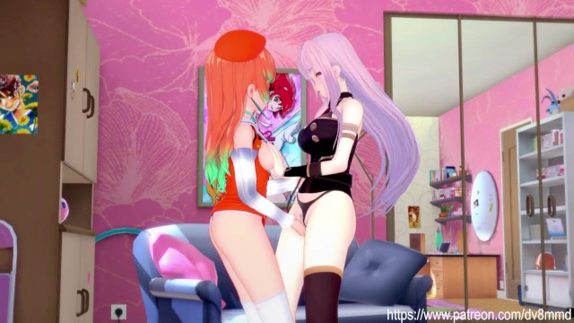Calliope Mori and Takanashi Kiara Lesbian Hentai