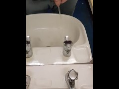 DESPERATE Piss in the work sink