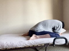 【20代素人男子】エッチした過ぎて肉厚枕と擬似セックス 正常位編 masturbation japanese amateur homemade Missionary　HD