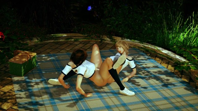 Sooo Cute Lesbian SchoolGirls Tribbing Lesson