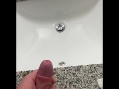 Handjob in the sink