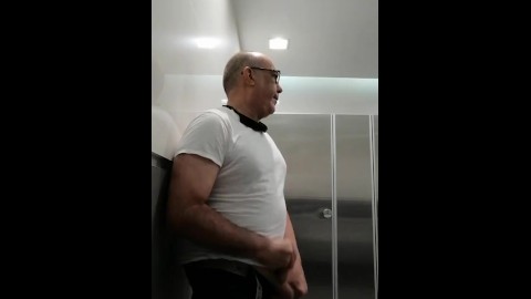 gay blowjob cum bathroom