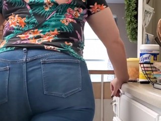 Thick wifespanking with belt, nipple play, pussy play, teasing