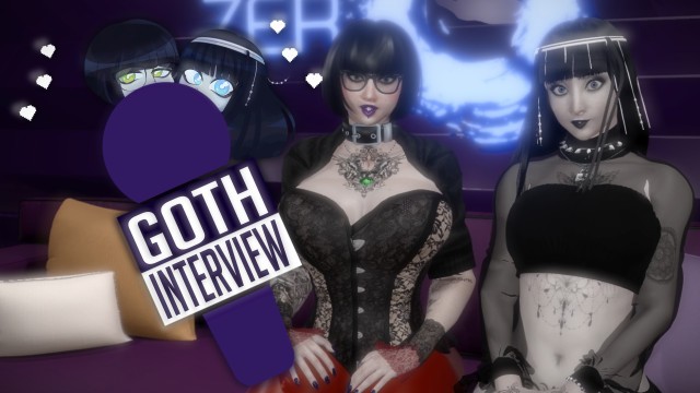 Goth Anime Girl Lesbian Porno - Goth Interview [female X Female] - Pornhub.com