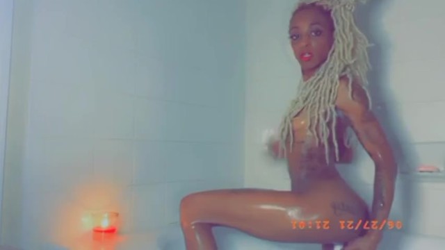 Ebony;Masturbation;Toys;Anal;Small Tits;Double Penetration;Exclusive;Verified Amateurs;Solo Female;Tattooed Women butt-plug-first-time, two-in-one