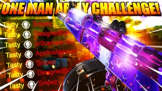 IN TEAM DEATHMATCH BLACK OPS COLD WAR ONE MAN ARMY CHALLENGE ONE MAN SUCCESSES AGAINST ALL 100 ENEMIES