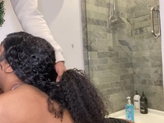 Sexy Ebony Maid Khloe Kxxxng Fucks AndSucks Instead Of Cleaning
