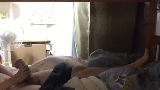 【Voyeurism!】Bisexual Korean Japanese college student!!!【Anal Masturbation!!!】
