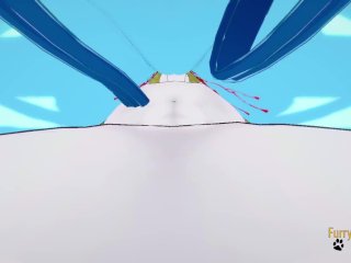 Pokemon Hentai_Furry - POV_Glaceon Boobjob and Fucked_by Cinderace