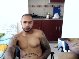 Crszy boner on a black dude while doing home_office CHATURBATE INDIGODUDE