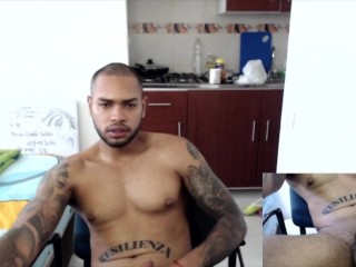 Crszy boner on a black dude while_doing home office CHATURBATE INDIGODUDE