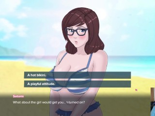 Satomi Beach Date Gone Sexual! Ep 20_Quickie: A Love Hotel_Story