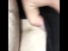 Girlfriend rides my dick with her ass.