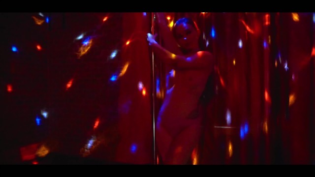 Petite erotic stripper pole dances and shakes ass - Lilly Red Chilli 1