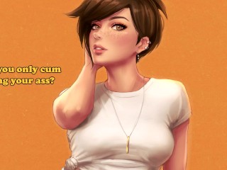 Hentai JOI-Tracer Teaches You_A Lesson (Femdom, Breathplay, Assplay, Facesitting, Overwatch,Sissy)