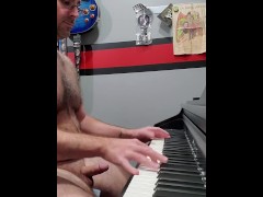 Jerking Off at the Piano