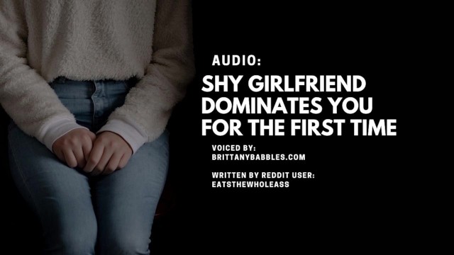 Dominant Caption Girlfriend Handjob - Audio: Shy Girlfriend Dominates you for the first Time - Pornhub.com