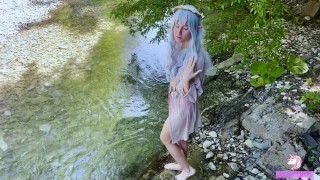 Around Rivendell A Lovely Forest Elf Has A Pussy Orgasm
