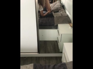 Fucked a roommate with an elastic ass. POV university