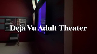 Slutty Lexi Mae Cocks Stranger At Las Vegas Adult Theater