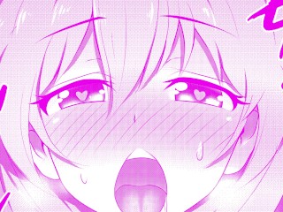 SOUND_PORN Anime girl pleases her master ASMR