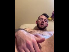 Amateur curious teen playing with his virgin hole PART 1!