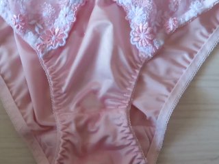 ejaculate towards pink panties