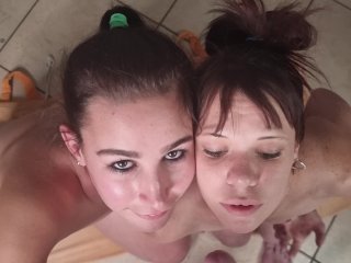 2 Eye Whores Desperately Wants Their OpenEyes Covered_in Cum_and Piss