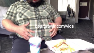 belly Preview Of Burger Filled