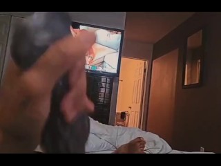 "IM GOING TO FUCKING NUT" Desperately Trying to Be Quiet WatchingPorn