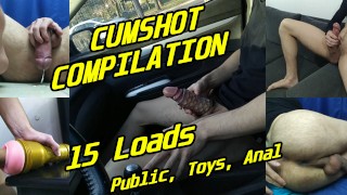 15 Loads From Cumshot Compilation #4