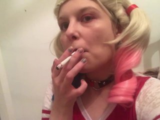 Harley Quinn Smoking