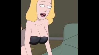 Melody Loveskysanx's Rick And Morty A Way Back Home Sex Scene Only Part 36 Beth Sex POV