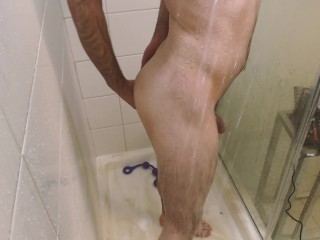 Sissy slut cumming_on toy after shower