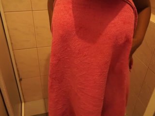 Hot MILF Fingering WetPussy in the Shower_And Fingered By_BF!!!