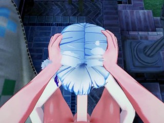 Emilia_gets POV_fucked and filled with cum - Re:Zero Hentai.