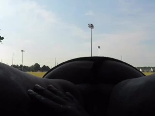 Horny College Bbw In The Park (Part One)