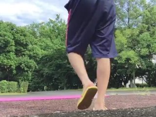 Japanese College Students Having Sex Intercourse In A Park Near The Tokyo Olympics Venue!【Big Ass】