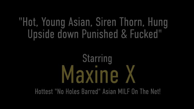 Upside Down Fucking! Maxine X Bangs Siren Thorn In Dungeon! - Maxine X, Siren Thorn