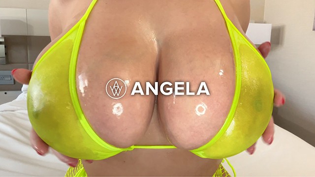 Natural White Tits - ANGELA WHITE POV Huge Natural Tits Fucked Hard porn video by Angela White,  Tony Profane