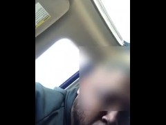 Young hood nigga getting throatd in Walmart parking lot 