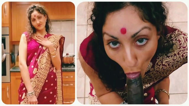Xxx Full Selena Bhabhi - POV Desi Bhabhi in Saree gives Horny Lonely Devar a Blowjob - Hindi  Bollywood Porn Story Sexy Jill - Pornhub.com